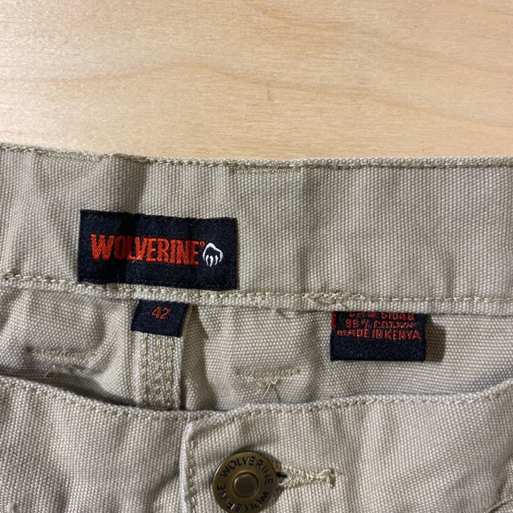Wolverine Men's Khaki Shorts 42 (HS) - Picture 8 of 12